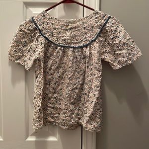 Girls Floral Shirt